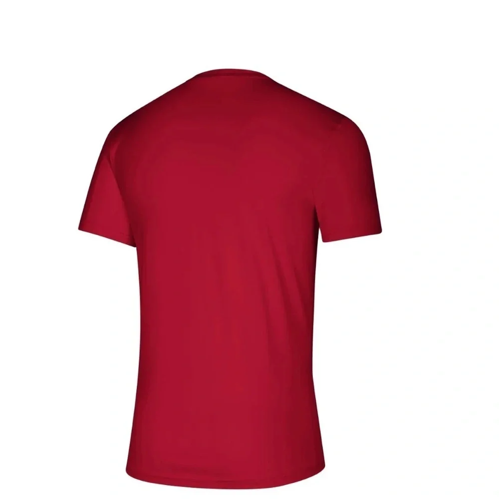 Adidas Men's Creator Athletic Tee Red Short Sleeve